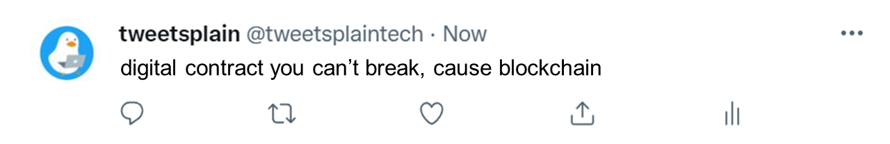 smart contract definition